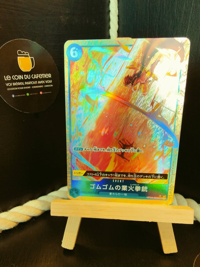 Gum-Gum Red Prb01 OP04-056 Japonais